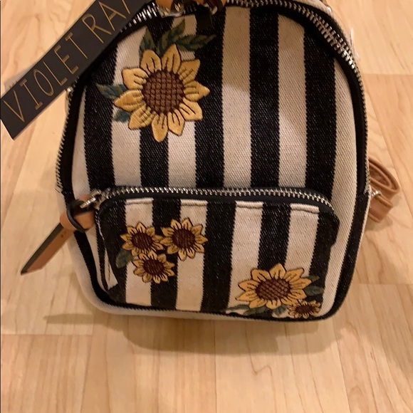 violet ray mini backpack